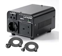 Cantonape Convertisseur de tension 800 VA 220V/110V - Transformateur élévateur/réducteur de tension 800W USA, sortie 110/120 Volt 220/230 Volt AC