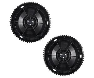 CANTONDZ 2xRoue avant Roues motrices Roues avant motrices de la tondeuse Compatibles avec Husqvarna Automower 105 305 jusqu'à 2016 et 308 Gardena R38Li R40Li R45Li R50Li R70Li R80Li 574465104