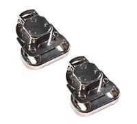 CANTONDZ Lot de 2 charnières de porte pour machine à laver - Charnière de porte intégrée - Compatible avec Hoover Candy 92784297