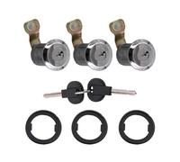 CANTONDZ Lot de 3 Cylindre de serrure de porte avec 2 clés Barillet de serrure de porte avec clés Compatible avec CITROËN Berlingo Xsara PEUGEOT Partner Picasso 252522 9170.G3 9170.CW