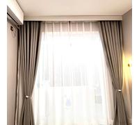 Cantonnière de rideau occultante, résistante à la poussière, résistante à l'usure, décoration corniche pour une découpe facile, idéale pour la maison, le bureau, le balcon et la tringle à rideaux
