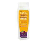 Cantu - Après-shampoing pépins de raisin - Hydrate et nourrit - Aide à démêler - Pour cheveux bouclés, ondulés - Formulé avec huile de pépins de raisin et beurre de karité - 400 ml