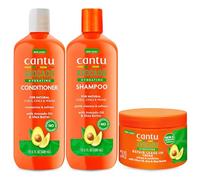 Cantu Avacado Crème hydratante, shampooing, revitalisant et crème sans rinçage (lot de 3)
