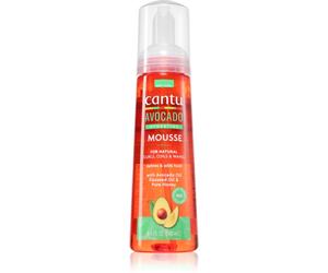 CANTU Avocado Styling Mousse gel coiffant pour cheveux bouclés et frisé 248 ml