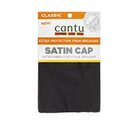 CANTU - Bonnet Classique en Satin ajusté - Femme - Taille Unique - Protection Nocturne Anti-frisottis pour Cheveux texturés
