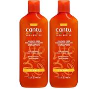 Cantu Cleansing Cream Shampooing - Shampooing pour cheveux bouclés et crépus - Formule riche au beurre de karité - Nettoie en douceur et en profondeur les cheveux et le cuir chevelu - Sans sulfate -