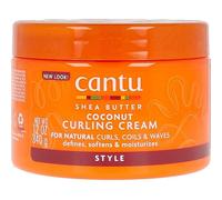 Cantu - Crème pour boucles au beurre de karité et à la noix de coco - Crème capillaire hydratante pour boucles définies et cheveux texturés - 1 paquet (1 x 340 g)