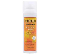 Cantu - Finisseur Anti-Frisottis - Beurre de Karité - Protège de l'Humidité - Maintient les Boucles - Sans Sulfates, Parabènes, Silicones - 141 g, Blanche