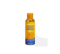 Cantu - Huile Smoothing de Lin - Enrichie en Huiles d'Olive, Amande, Ricin, Avocado - Nourrit et Protège les Cheveux - Pour Tous Types de Cheveux - 100 ml