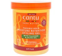 Cantu Gel coiffant - Beurre de karité graines de lin & huile d'olive (rétention d'humidité) - 524 g