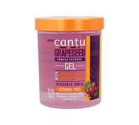 Cantu - Gel Renforçant aux Graines de Raisin - Formule Fortifiante - Pour Cheveux Bouclés et Texturés - Hydratation et Définition - 524 g