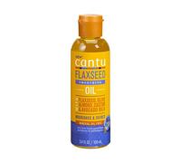 Cantu - Huile Smoothing de Lin - Enrichie en Huiles d'Olive, Amande, Ricin, Avocado - Nourrit et Protège les Cheveux - Pour Tous Types de Cheveux - 100 ml
