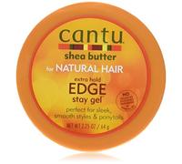 Cantu Nouveau Beurre de karité pour cheveux naturels Edge Gel tenue extra Stay 64g par