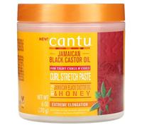 CANTU - Pâte étirante boucles à l’huile de ricin noir et miel - Femme - 177 ml - Définition extrême et contrôle sans frisottis