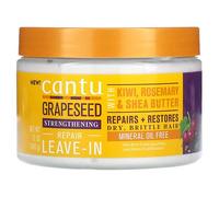 Cantu Sans Rinçage Réparateur Fortifiant Aux Pépins De Raisin, Cheveux Secs Et Cassants, 340 G