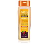 Cantu - Shampoing aux Pépins de Raisin - Nettoyant Doux - Renforce et Nourrit - Pour Cheveux Bouclés, Frisés et Ondulés - Formule Authentique - 400 ml -