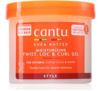 CANTU Shea Butter Moisturizing Twist, Loc & Curl Gel crème coiffante définition et forme 370 g
