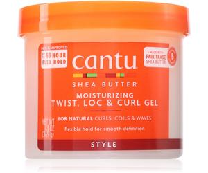 CANTU Shea Butter Moisturizing Twist, Loc & Curl Gel crème coiffante définition et forme 370 g