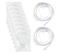 Canule Nasale,10 PiècesTube D'oxygène Nasal,Canule À Oxygène,Canule Nasale Souple,D'Oxygène Nasal En Silicone,Tubes D'oxygène Pour Concentrateur D'oxygène,Soins À Domicilepour Family(2M)