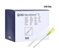 Canule Thin-Wall Microlance 30G X 1/2 Jaune (100 Unités)