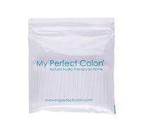 Canules rectales pour appareils My Perfect Colon, 30 pièces, Longueur moyennes 7cm, le lavage intestinal, Pack de rechange refermable, Avec pointe arrondie, Produit italien