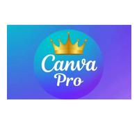 Canva Pro - Logiciel de création graphique en ligne pour professionnels et créateurs, licence officielle d'1an /Livraison par mail.