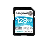 Kingston Carte SDXC Canvas Go! Plus – 128 Go UHS-I U3 V30 Class 10