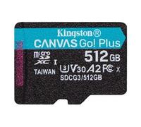 Canvas Go! Plus - Carte mémoire flash - 512 Go - A2 / Video Class V30 / UHS-I U3 / Class10 - microSDXC UHS-I