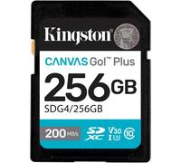 Canvas Go Plus SDXC Memory Card Gen4 200MB/s C10 UHS-I U3 V30 256GB-SDG4/256GB