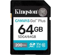 Canvas Go Plus Sdxc Memory Card Gen4 200Mb/S C10 Uhs-I U3 V30 64Gb-Sdg4/64Gb
