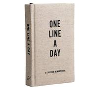 Canvas One Line a Day: A Five-Year Memory Book (Yearly Memory Journal and