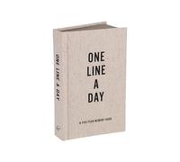 Canvas One Line a Day: A Five-Year Memory Book (Yearly Memory Journal and