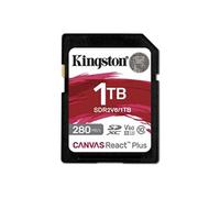 Kingston Canvas React Plus V60 SD 1To SDXC UHS-II 280R/150W U3 V60 for Full HD/4K