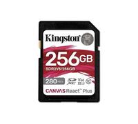 Canvas React Plus - Carte mémoire flash - 256 Go - Video Class V60 / UHS-II U3 / Class10 - SDXC UHS-II