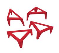 Canvas Risers For Acrylic Pouring - Triangular | 4-Piece Triangular Support Holder For Pouring Canvas - Ideal For Artists, Students, Home, School, Studio, Exhibition Display & Painting Projects