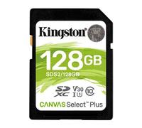 Canvas Select Plus - Carte mémoire flash - 128 Go - Video Class V30 / UHS-I U3 / Class10 - SDXC UHS-I