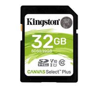 Canvas Select Plus - Carte mémoire flash - 32 Go - Video Class V10 / UHS-I U1 / Class10 - SDHC UHS-I