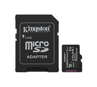 Kingston 1TB microSDXC Canvas Select Plus Gen3 150MB/s A1 Card + Adapter - Carte SD