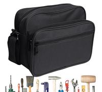Canvas Tool Bag - Organisateur de poche | Tool Satchel | Tool Organizer Pouch | Thickening Zipper Bag | Large Capacity Bag Canvas For Tools Electricians, Carpenter, Mechanic, Builders