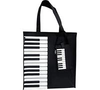 Canvas Tote Bag with Keyboard/Piano Design Sac [Import]