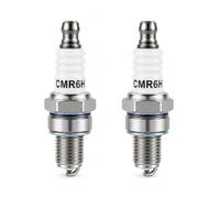 Canxyeun 2pcs Bougie for NGK CMR6H Bougie Allumage pour Tronçonneuse Souffleur Débroussailleuse Thermique, Compatible avec Stihl MS170 MS171 MS181 MS211 FS90 FS100 FS110 BR500 BR600 et BG56 BG86