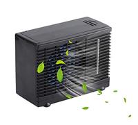 Canyita Climatiseur de Voiture,12V Mini Muet Refroidisseur d'air éVaporatif Ventilateur de Climatiseur Portable avec Vitesse du Vent à Deux Vitesses RéGlable
