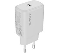 CANYON Ładowarka sieciowa OnCharge 200 20W 1xPD EU Biała