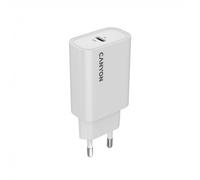 CANYON Ładowarka sieciowa OnCharge 30CL 30W 1xPD UK Biała