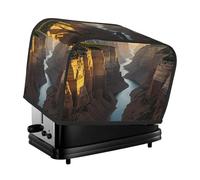 Canyon At Sunset Housse matelassée pour grille-pain à 2 tranches pour petit appareil électroménager avec poignée pour décoration de table de maison ou de cuisine