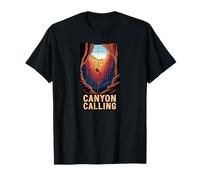 Canyon Calling Rappel Outdoor Adventure Exploration T-Shirt