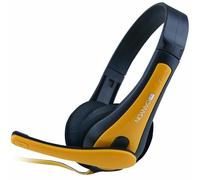 Canyon CNS-CHSC1BY Canyon Headset HSC-1 3.5mm Klinke Mikrofon black/yellow retail