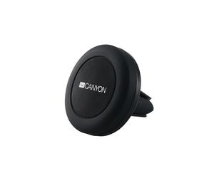 Canyon CNE-CCHM2 Support Passif pour Smartphone/Mobile - Montage Ventilation Voiture - Métal/Plastique/Caoutchouc - 44x44x40mm - Noir