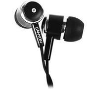 Canyon CNE-CEPM01B - Écouteurs avec micro - intra-auriculaire - filaire - jack 3,5mm - noir Noir G