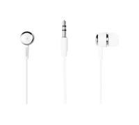 CNE-CEPM01W - Ecouteurs avec micro - intra-auriculaire - filaire - jack 3,5mm - isolation acoustique - blanc